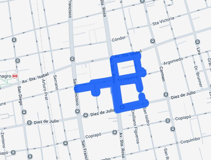 Captura Enel - Corte de luz en Santiago