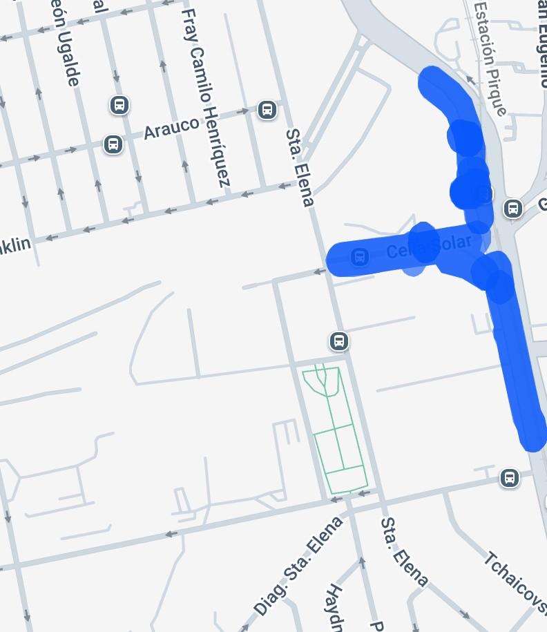 Captura Enel - Corte de luz en San Joaquín