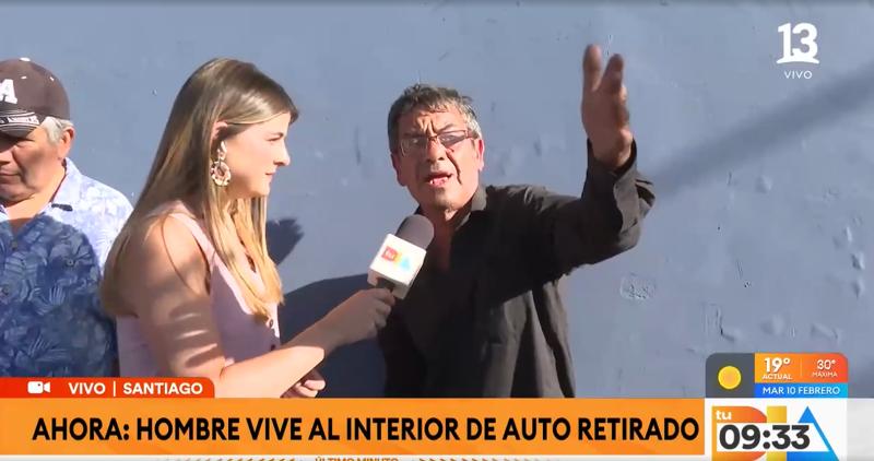 Canal 13 - Hombre protagonizó fuerte pelea en vivo en matinal 'Tu Día'