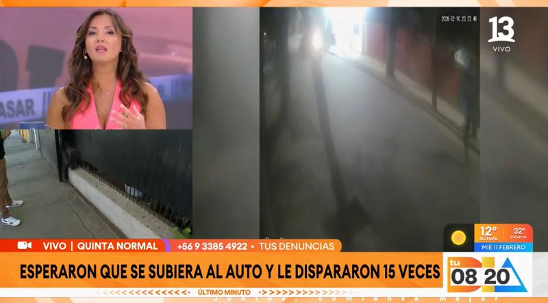 Canal 13 - Hombre es asesinado en Quinta Normal