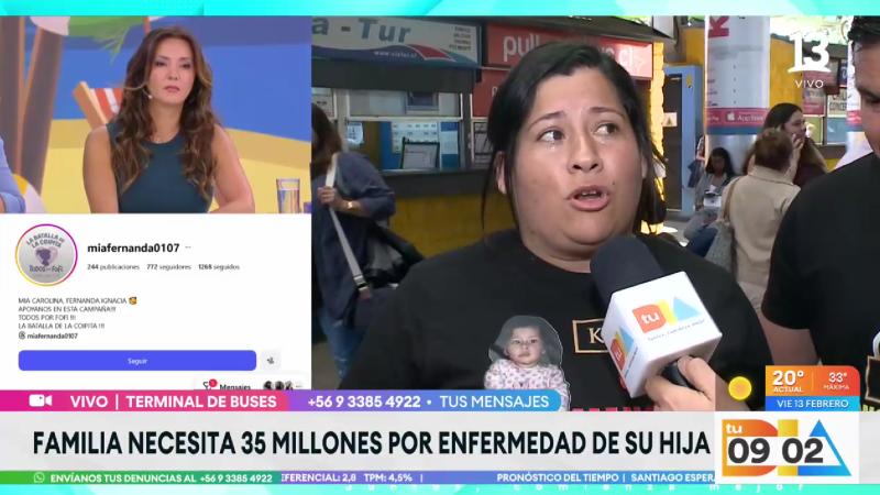 Tu Día - Padres necesitan 35 millones por enfermedad de su hija