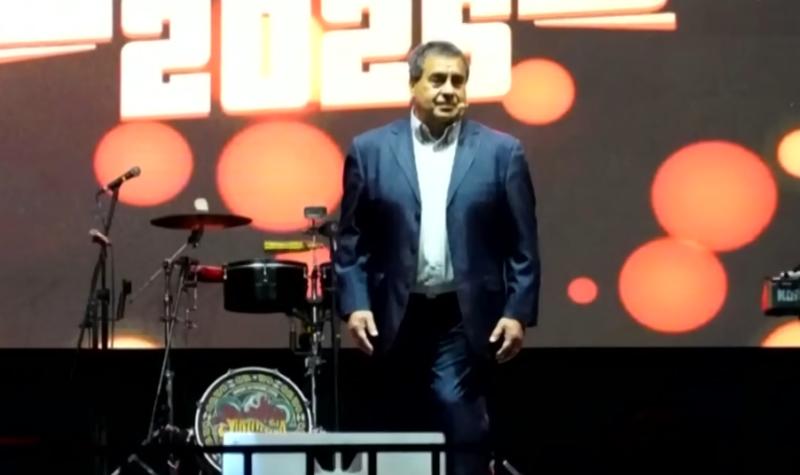 Canal 13 - Dino Gordillo en Fiesta de la Naranja