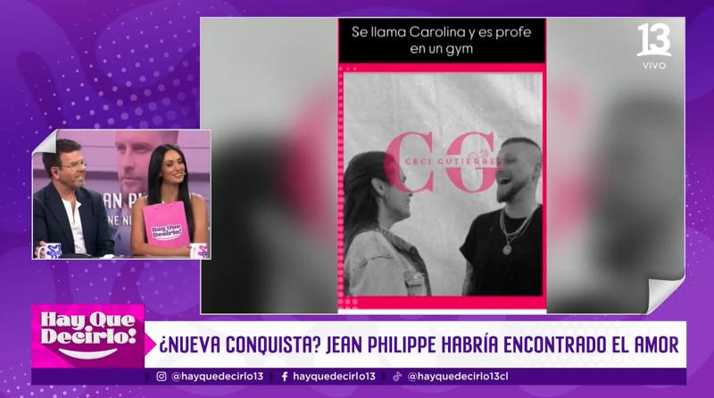 Canal 13 - Pamela Díaz reacciona a "nueva relación" de Jean-Philippe Cretton