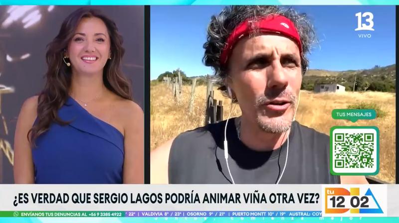 Canal 13 - Sergio Lagos en el matinal 'Tu Día'