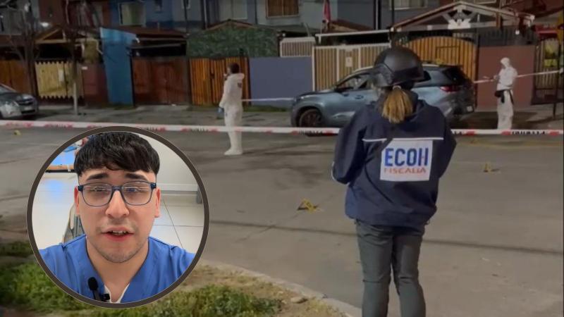 T13 - PDI captura a presunto autor de disparo que mató a TENS en La Pintana: joven recibió una "bala loca"