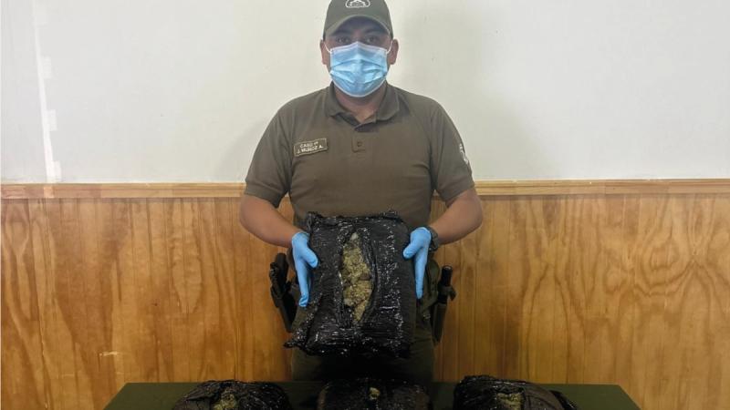 Cedida - Sujetos transportaban ataúdes con marihuana en su interior