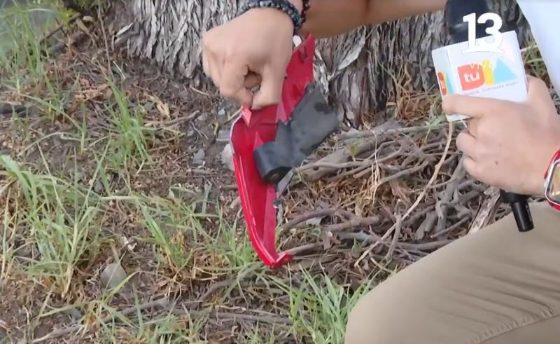 Tu Día - Restos del vehículo del motochorro que mató a adulta mayor en Maipú