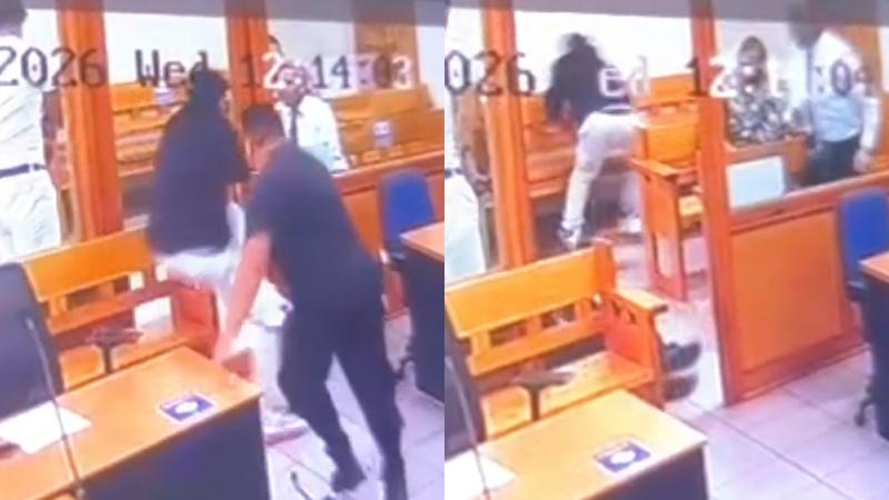 Cedida - Sujeto huyó desde Juzgado en Colina