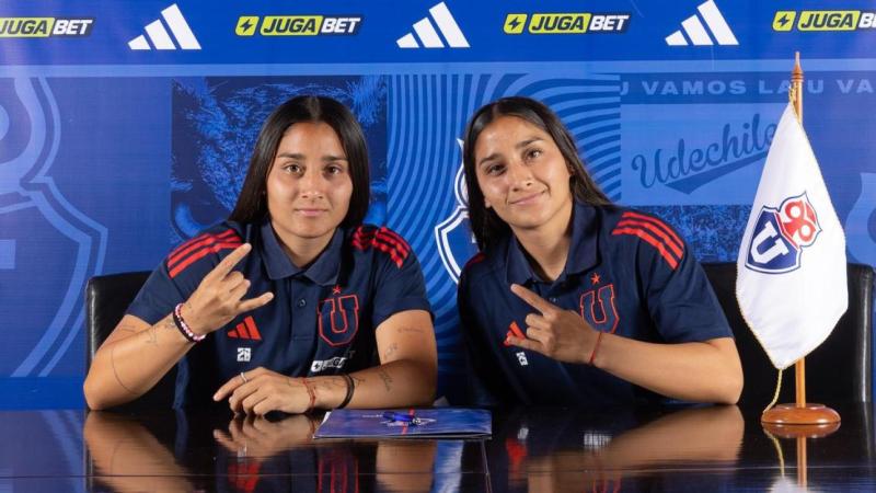 udechile.cl - Arantza y Grettel, las hijas de Humberto "Chupete" Suazo, estarán en el Sudamericano Sub 20
