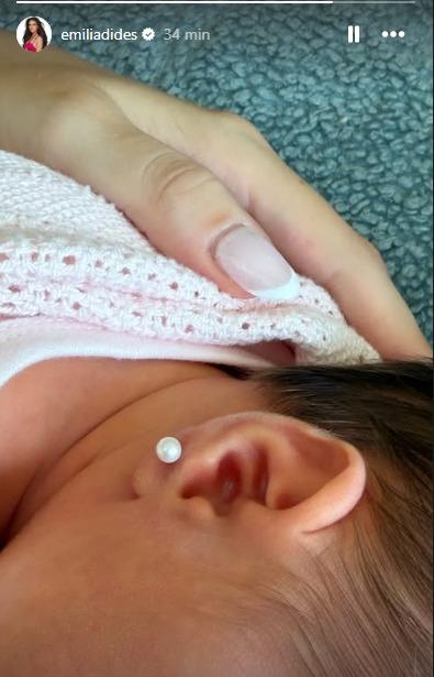 Instagram - Instagram - Emilia Dides muestra detalle estético que le puso a su bebé