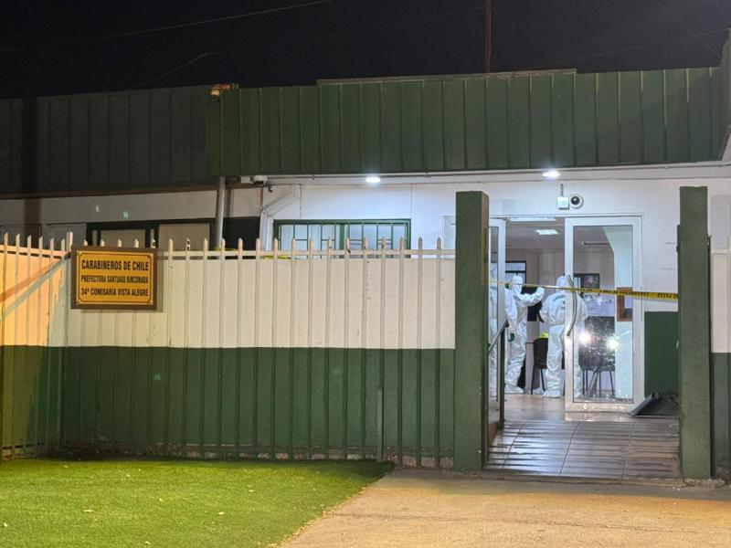 Detenido por VIF arrebató pistola a carabineros dentro de cuartel e intentó generar incendio