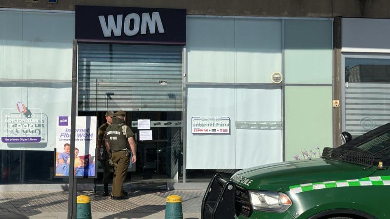 Robo en Mall Plaza Norte - Foto cedida por B.G.S.