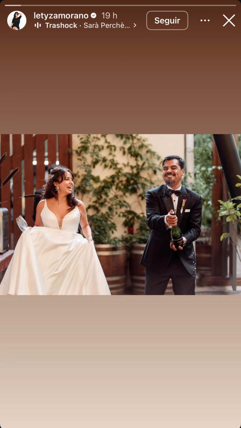 Instagram - Leticia Zamorano y su esposo