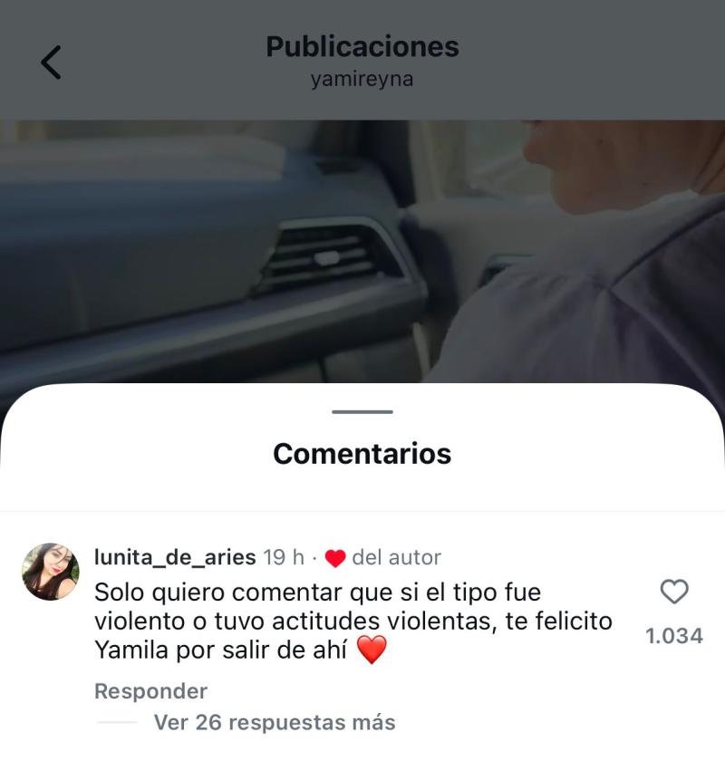 Yamila Reyna le pone "me gusta" a comentarios sobre su quiebre con Américo