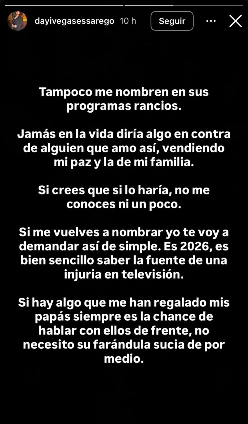 Instagram - Dayane Vega, hija de Américo