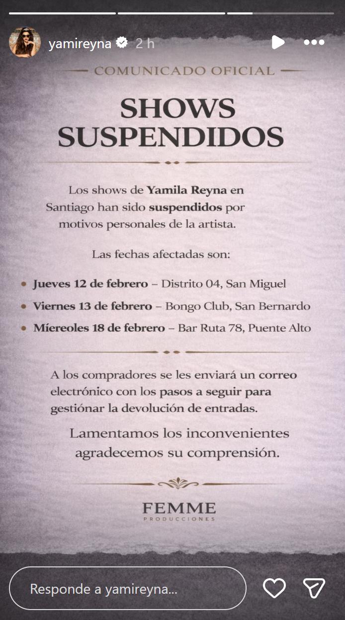 La tajante decisión laboral que tomó Yamila Reyna - Instagram 