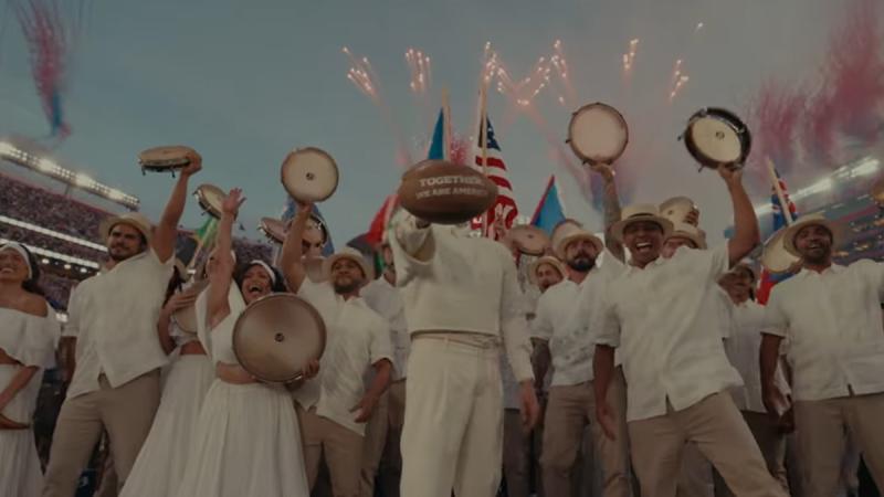 "Juntos, somos América" - Captura YouTube