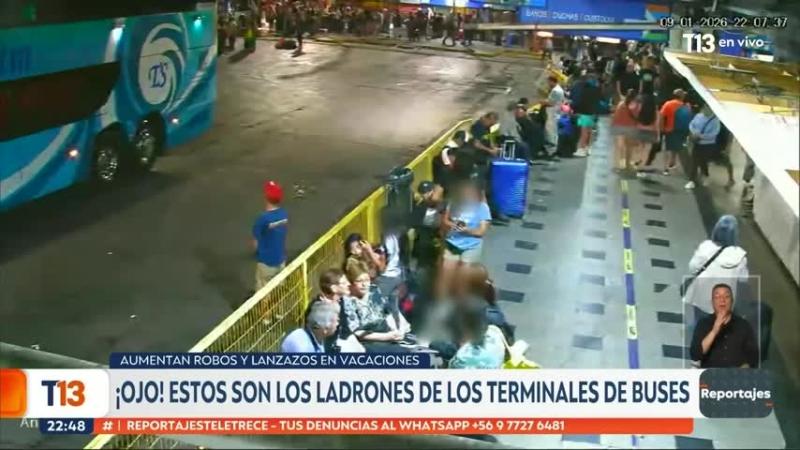 Cómo operan lanzas en terminales de Estación Central | T13