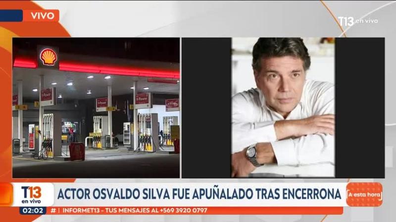 Actor Osvaldo Silva fue apuñalado tras encerrona en Recoleta