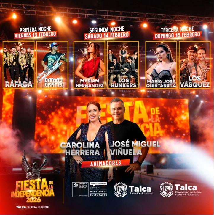 Invitados a la Fiesta de la Independencia - Municipalidad de Talca