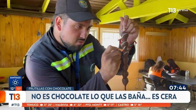 T13 - Frutillas con chocolate