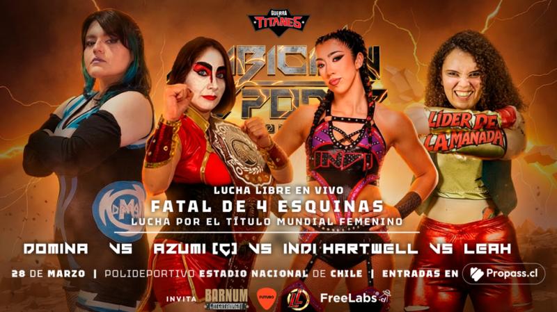 Quién es Indi Hartwell: Campeona en WWE, hincha de la "U" y luchará por primera vez en Chile en marzo