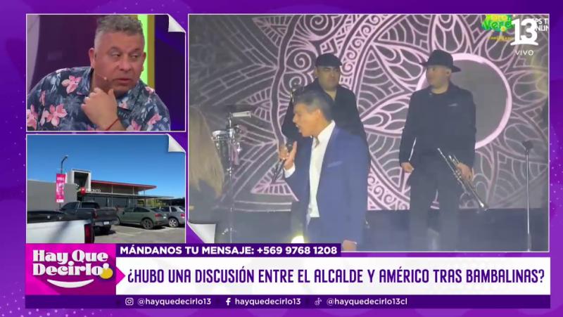 Canal 13 - Willy Sabor habla de Américo