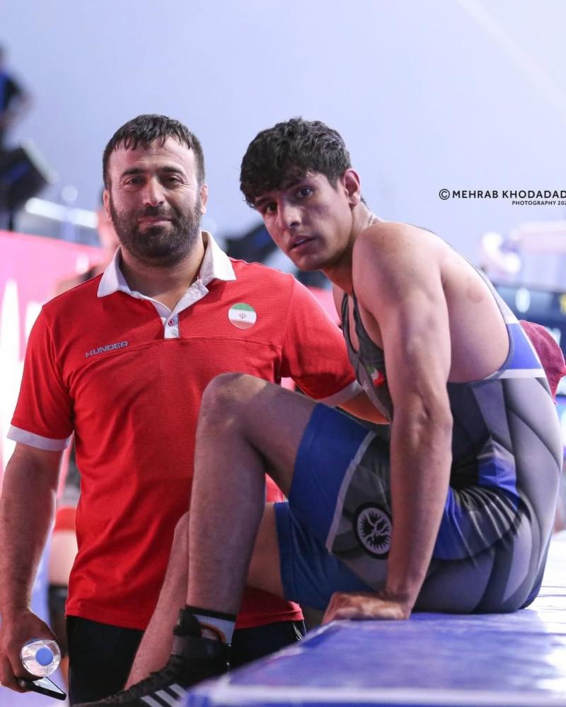 Irán ejecuta a joven luchador - Instagram: @saleh.mohammadi95