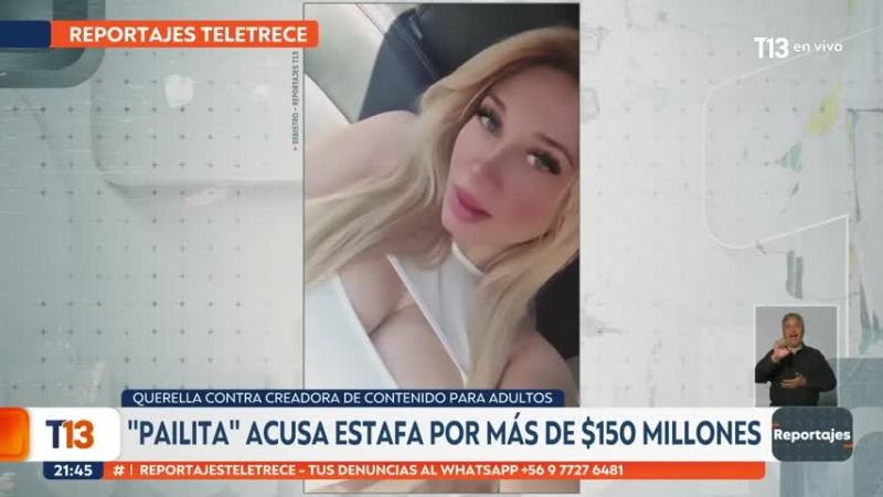Quién es Vanessa Chávez, la creadora de contenido contra la que se querelló Pailita por estafa de más de $150 millones