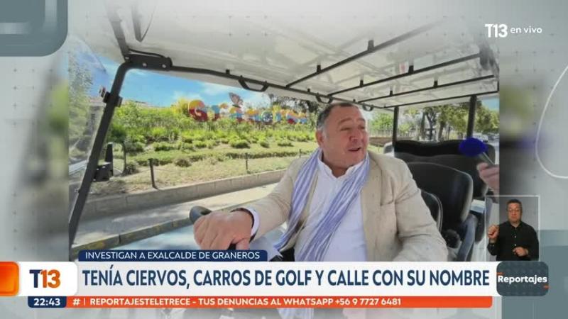 La justificación de exalcalde de Graneros por compra de carros de golf en Municipalidad
