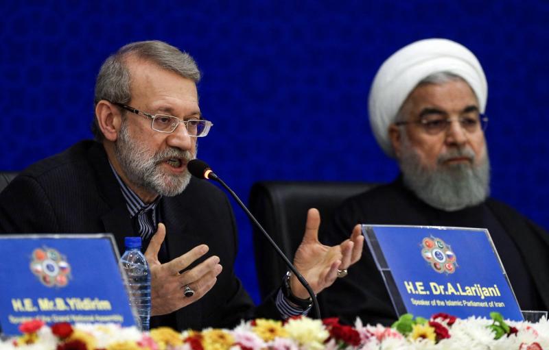 Alí Larijani en 2018 - AFP