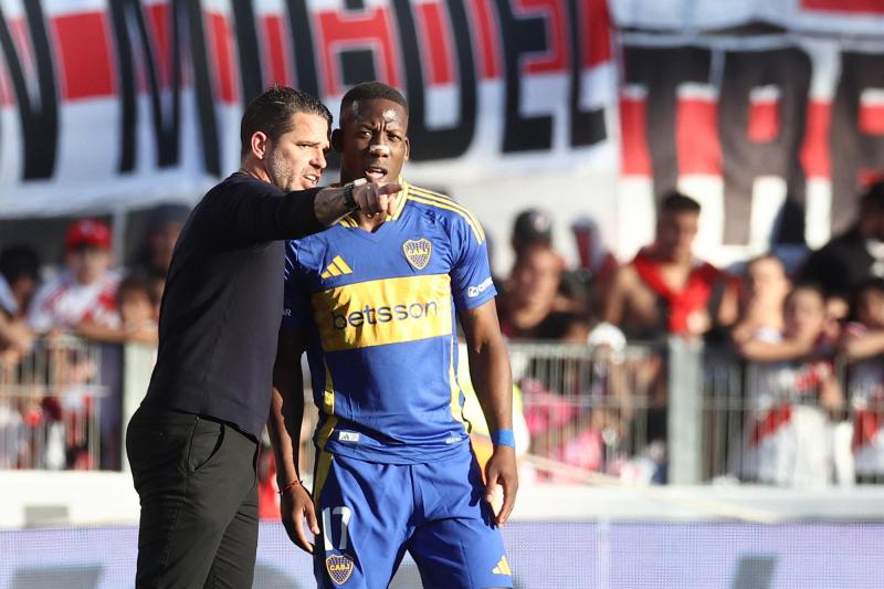 Fernando Gago en Boca Juniors (AFP)