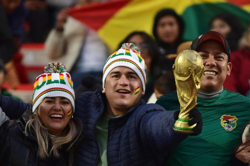 Bolivia se ilusiona con el Mundial - AFP