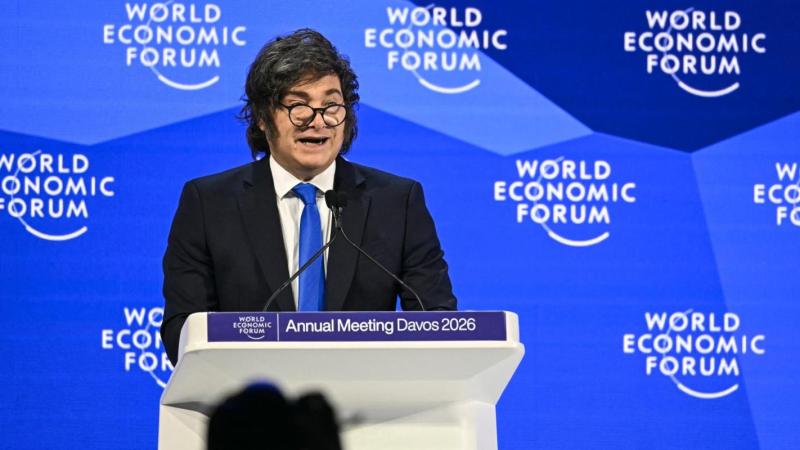 AFP - Presidente de Argentina, Javier Milei