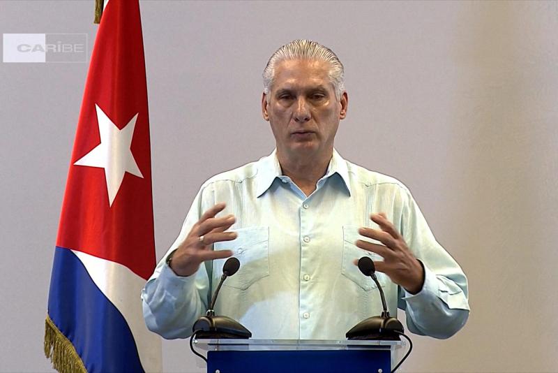 AFP - El presidente de Cuba, Miguel Díaz-Canel, reconoció el viernes recién pasado que ambos gobiernos mantienen negociaciones.