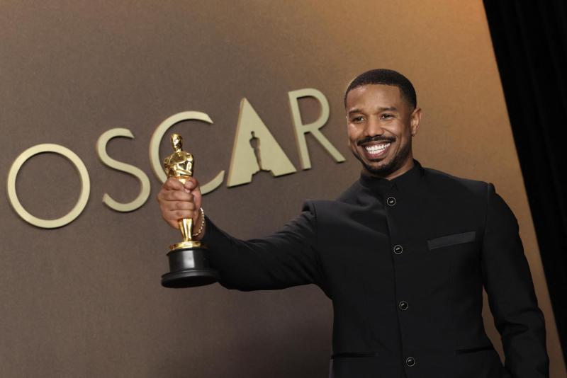 AFP - Michael B. Jordan luchó por su Óscar con "Pecadores"