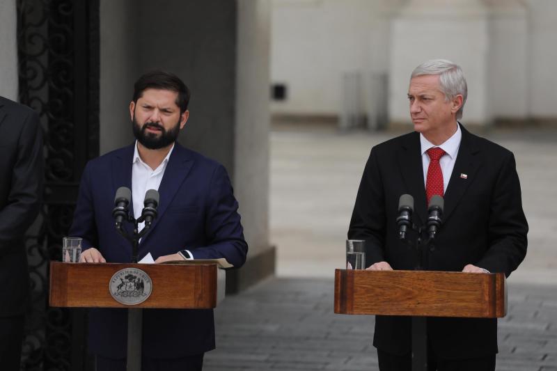 Agencia Uno- Presidentes Gabriel Boric y José Antonio Kast