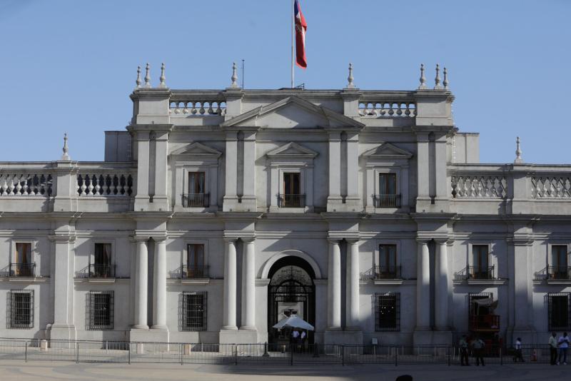 Frontis de La Moneda -AUNO