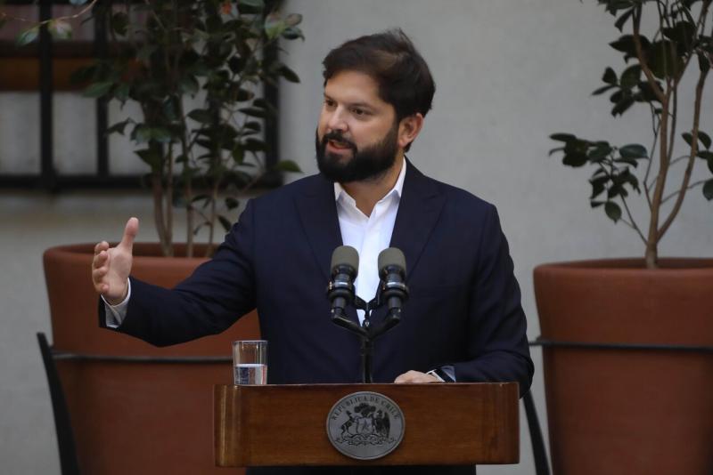 Agencia UNO - Presidente Gabriel Boric señala uno de los "tropiezos" de su gestión: "Lo que me dolió..."