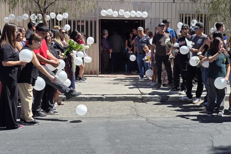 Agencia Uno - Despedida de inspectora asesinada en Calama