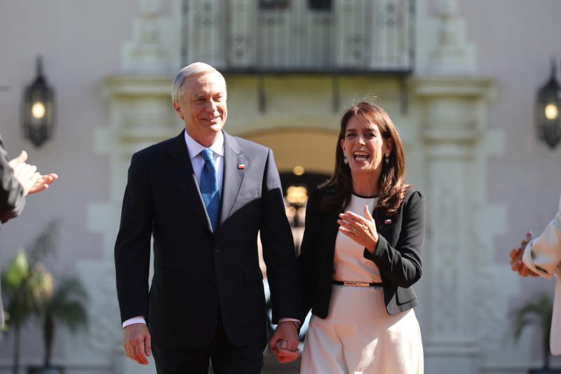 ATON - Presidente electo José Antonio Kast y futura primera dama, María Pía Adriasola