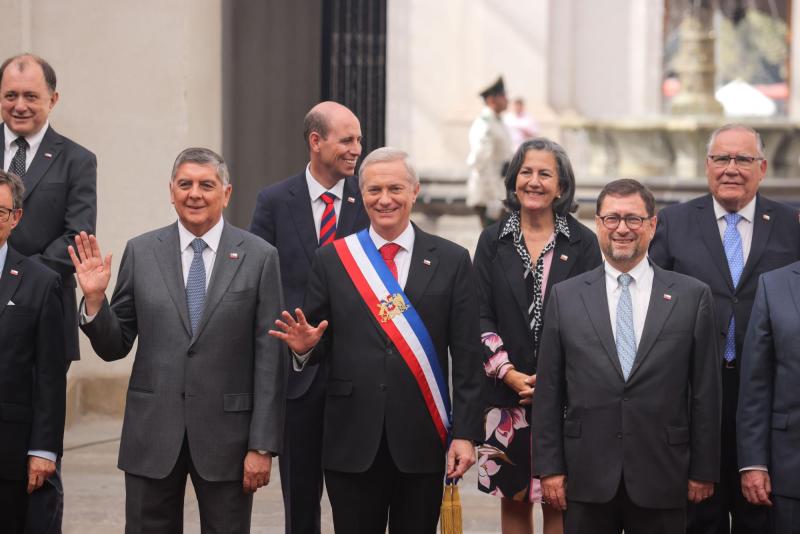 José Antonio Kast y su gabinete ministerial - ATON