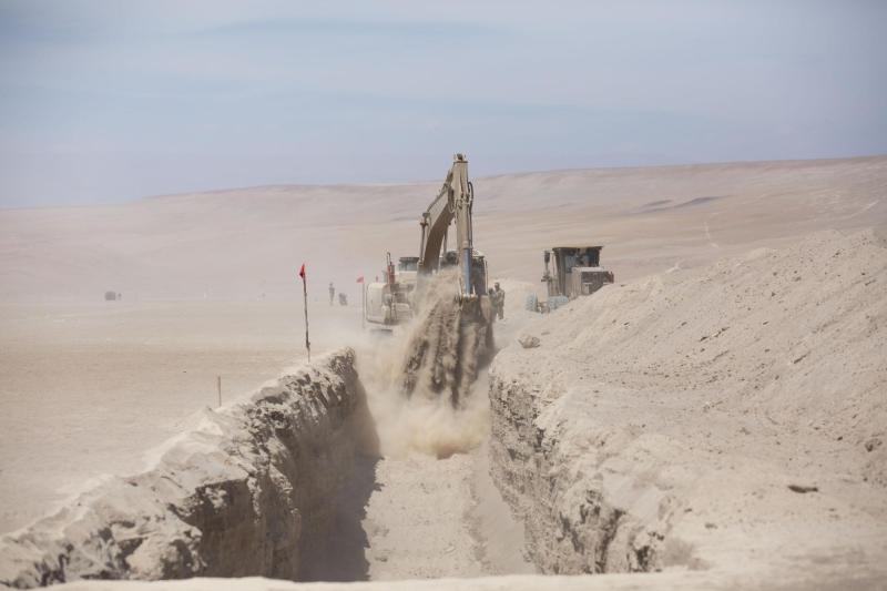 Aton- Oposición cuestionó creación de zanjas en la frontera
