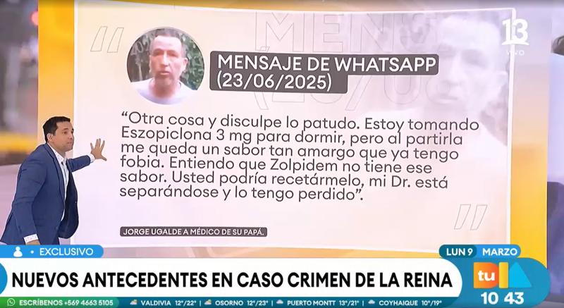 Canal 13 - Chat de Jorge Ugalde con el médico