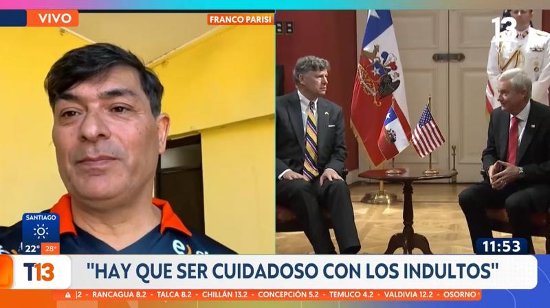 Parisi y posibles indultos anunciados por Kast: "Hay que ser muy cuidadoso y hablar con las víctimas"