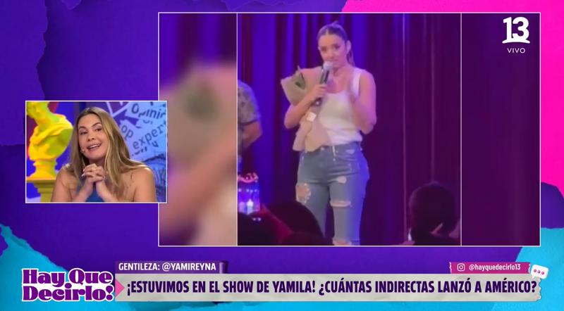 Canal 13 - Laura Prieto habla de Yamila Reyna