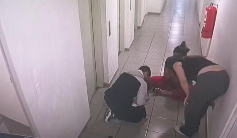 Cedida - Carabinero de franco salva la vida de lactante tras asfixia en La Cisterna