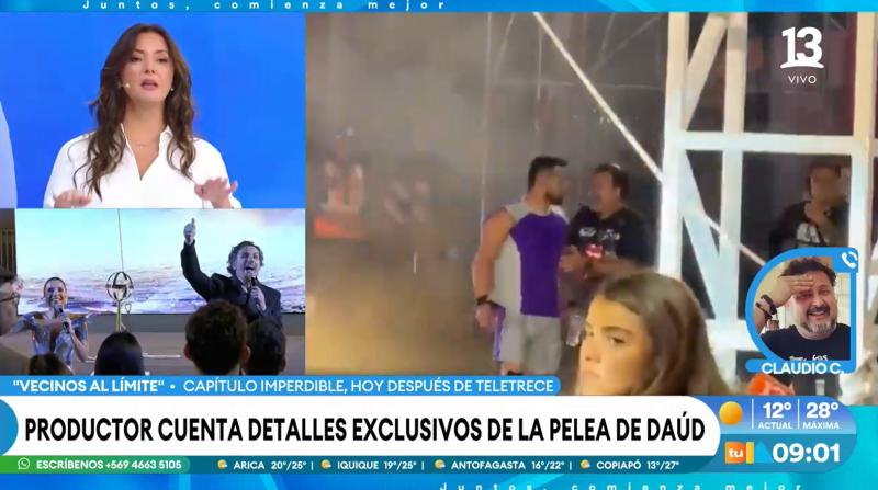 Tu Día - Productor explica pelea de Daúd Gazale