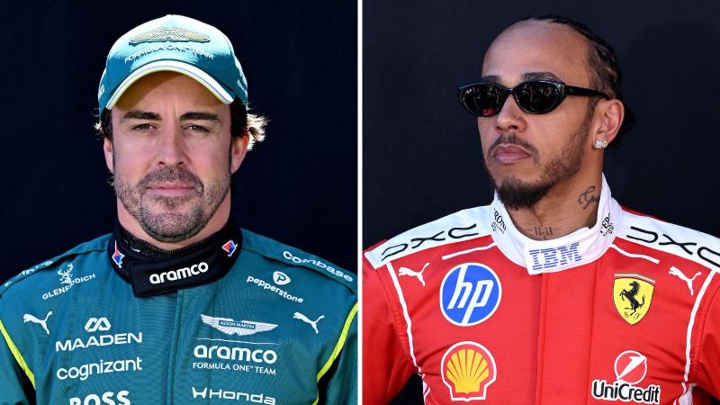 AFP - ¿La última aventura de Fernando Alonso (izq.) y Lewis Hamilton (der.) en la Fórmula 1?