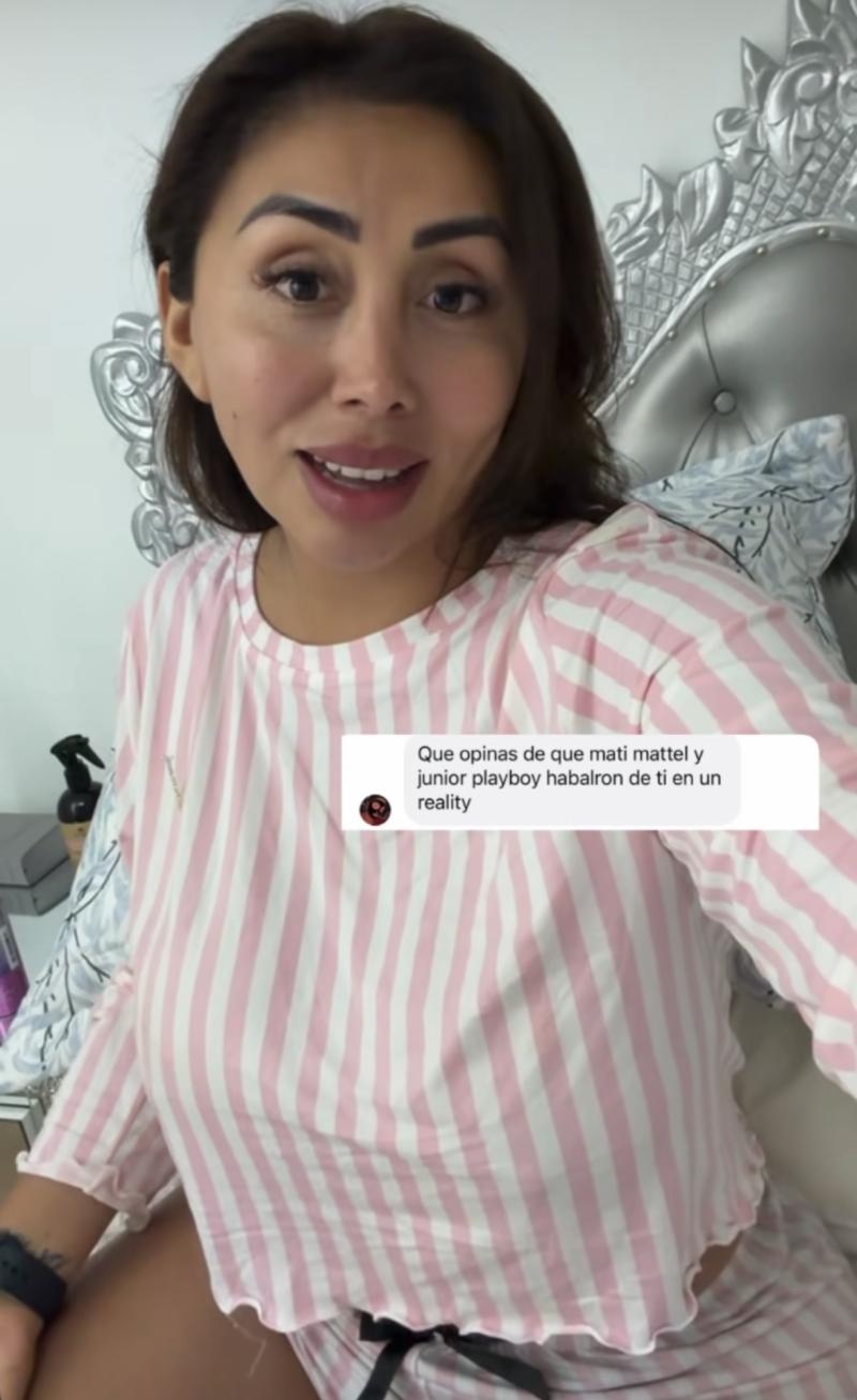 Redes sociales - Naya Fácil utilizó sus redes sociales para expresar su molestia luego de que su nombre fuera mencionado en un reality transmitido por YouTube